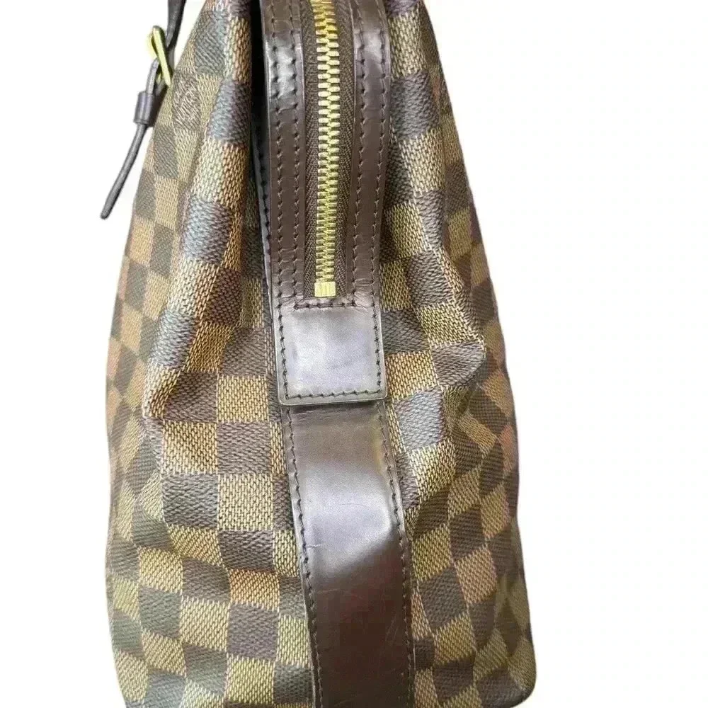 Louis Vuitton vintage Damier Chelsea Shoulder Tote Bag.